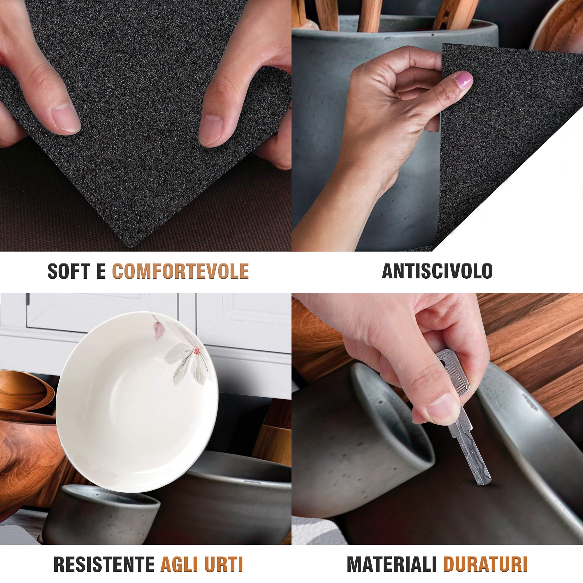 WELCOMAT Passatoia Cucina (Ciotole)