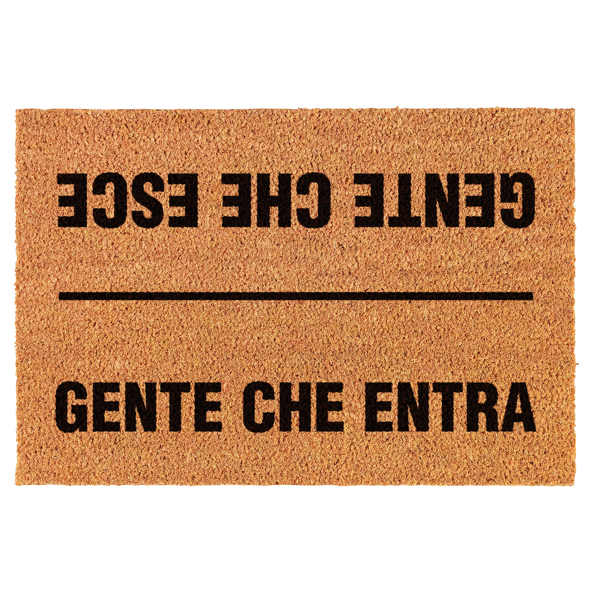 Zerbino Divertente - Gente Che Entra Gente Che Esce 40x60cm