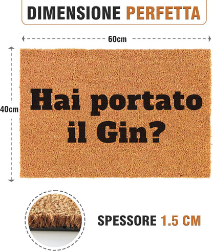 Zerbino Divertente - Hai portato il Gin? 40x60cm