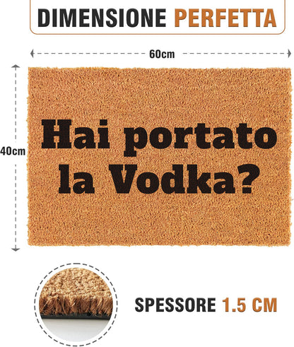 Zerbino Divertente - Hai portato la Vodka? 40x60cm