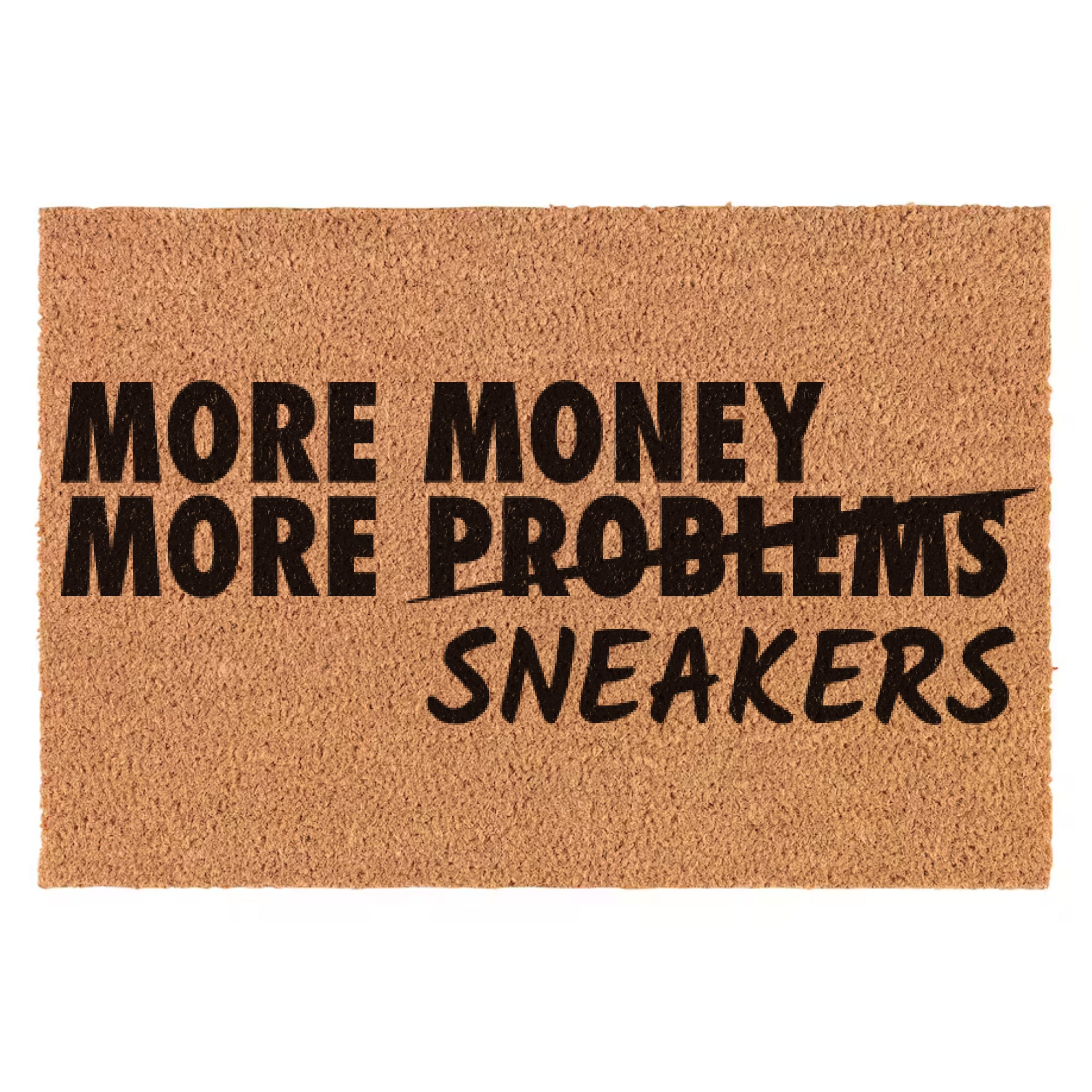 Zerbino Sneakers - MORE MONEY MORE SNEAKERS-40x60cm