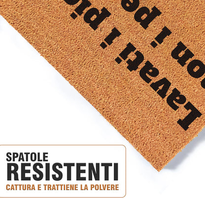Zerbino Divertente - Lavati i piedi, non i peccati 40x60cm