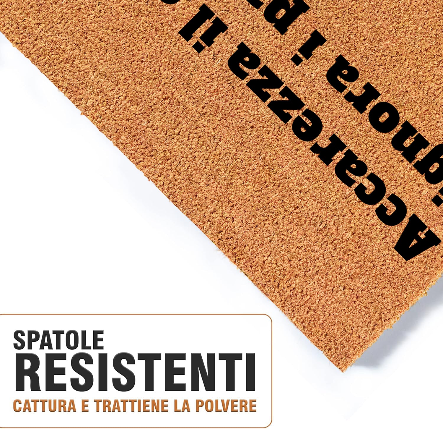 Zerbino Divertente - Accarezza il cane, ignora i padroni 40x60cm