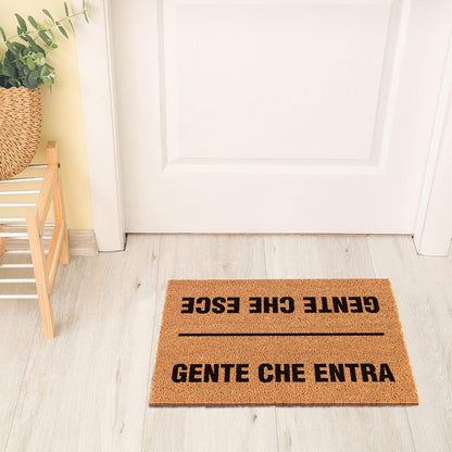 Zerbino Divertente - Gente Che Entra Gente Che Esce 40x60cm