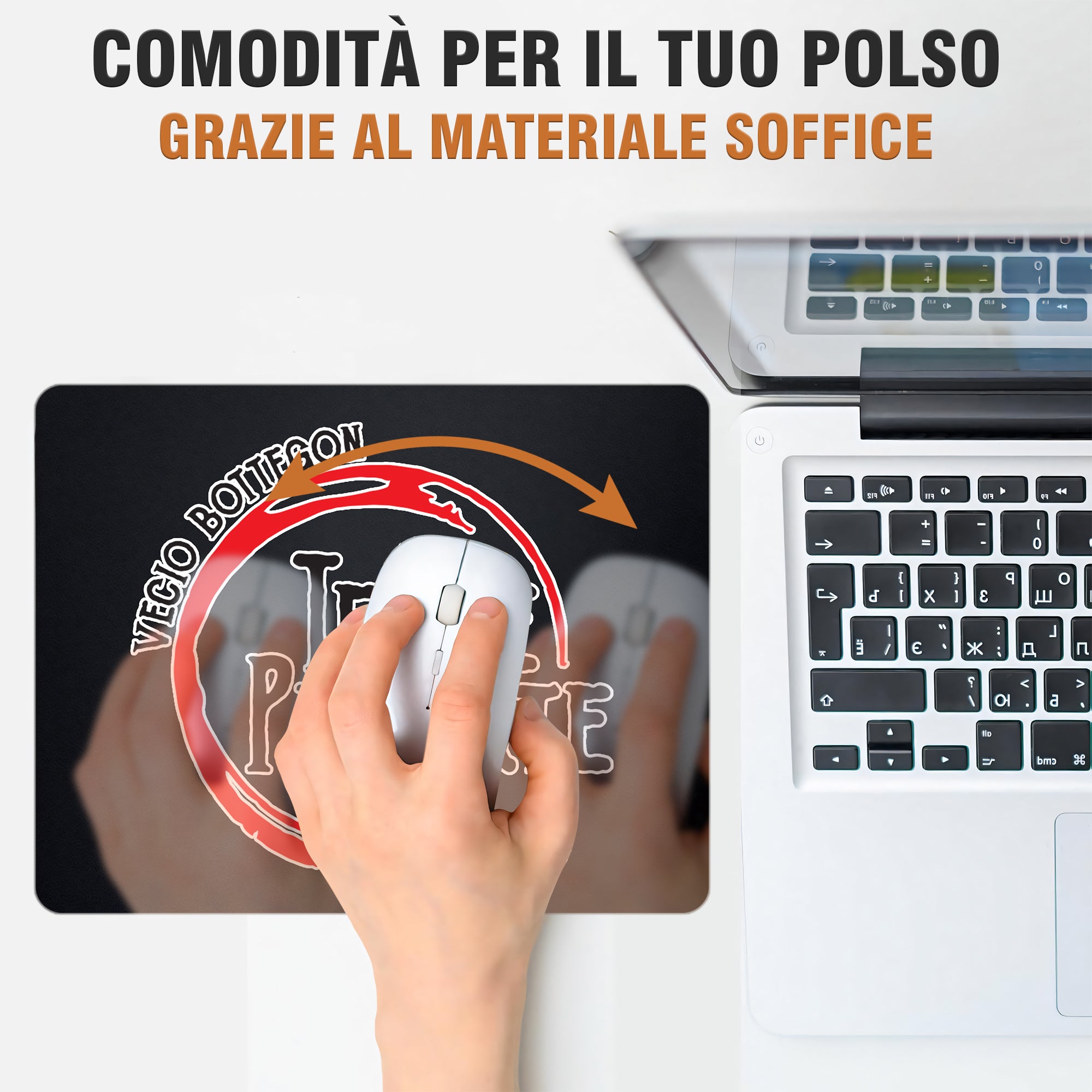 WELCOMAT Tappetino Mouse Personalizzato