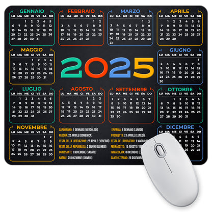 Tappetino Mouse Calendario - 18x23cm