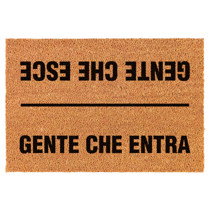 Zerbino Divertente - Gente Che Entra Gente Che Esce 40x60cm