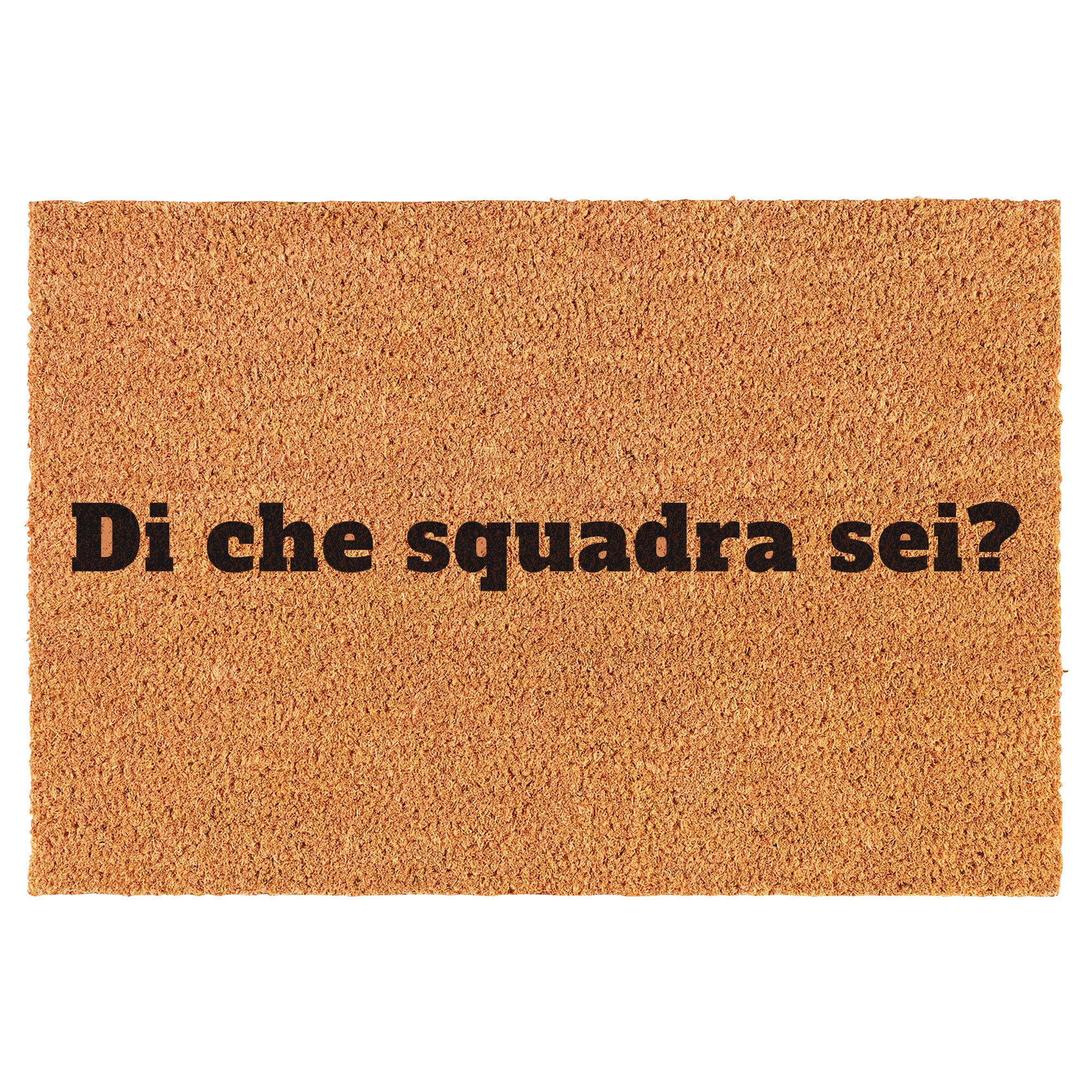 Zerbino Divertente - Di che squadra sei? 40x60cm