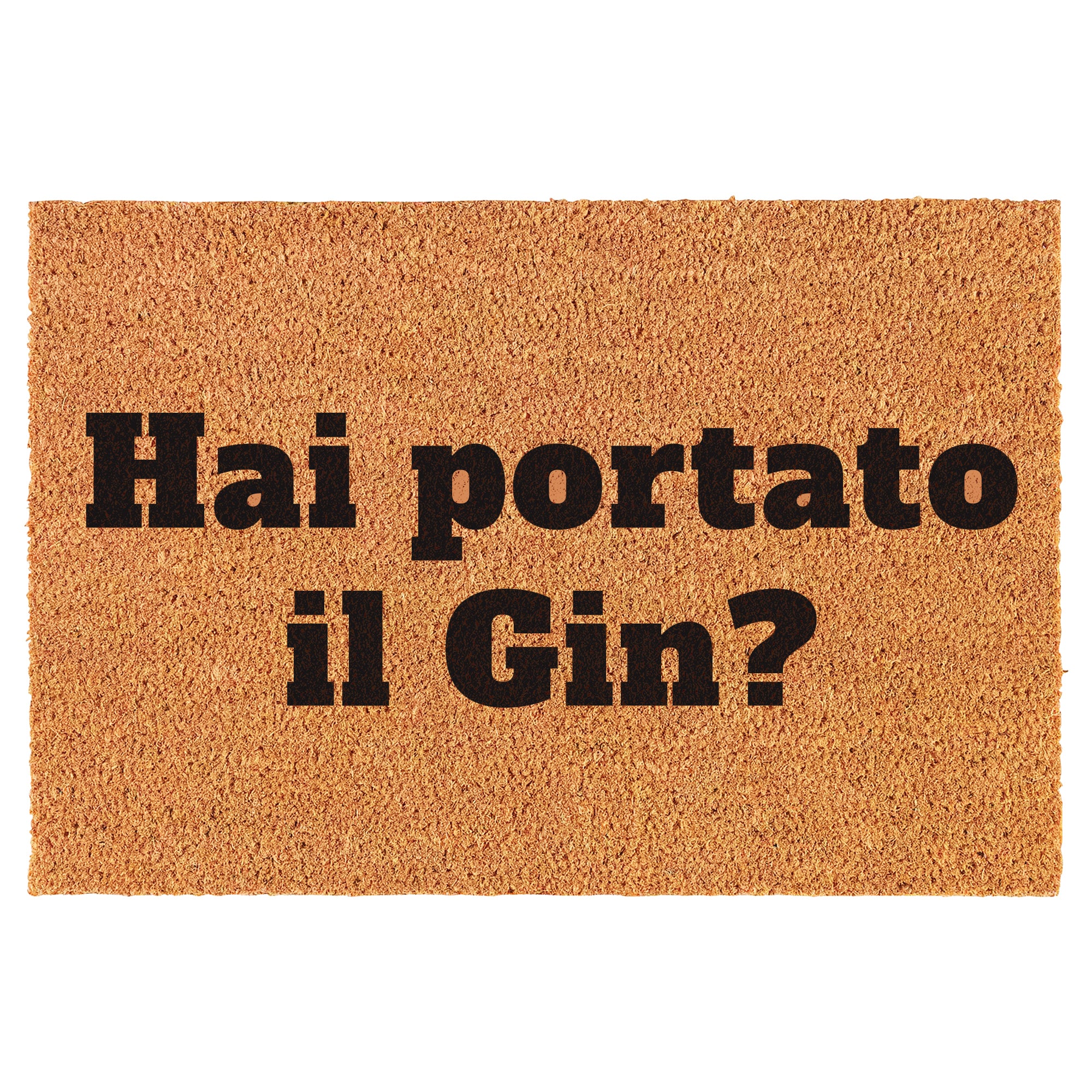 Zerbino Divertente - Hai portato il Gin? 40x60cm