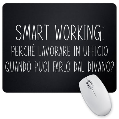Tappetino Mouse Smart working - 18x23cm