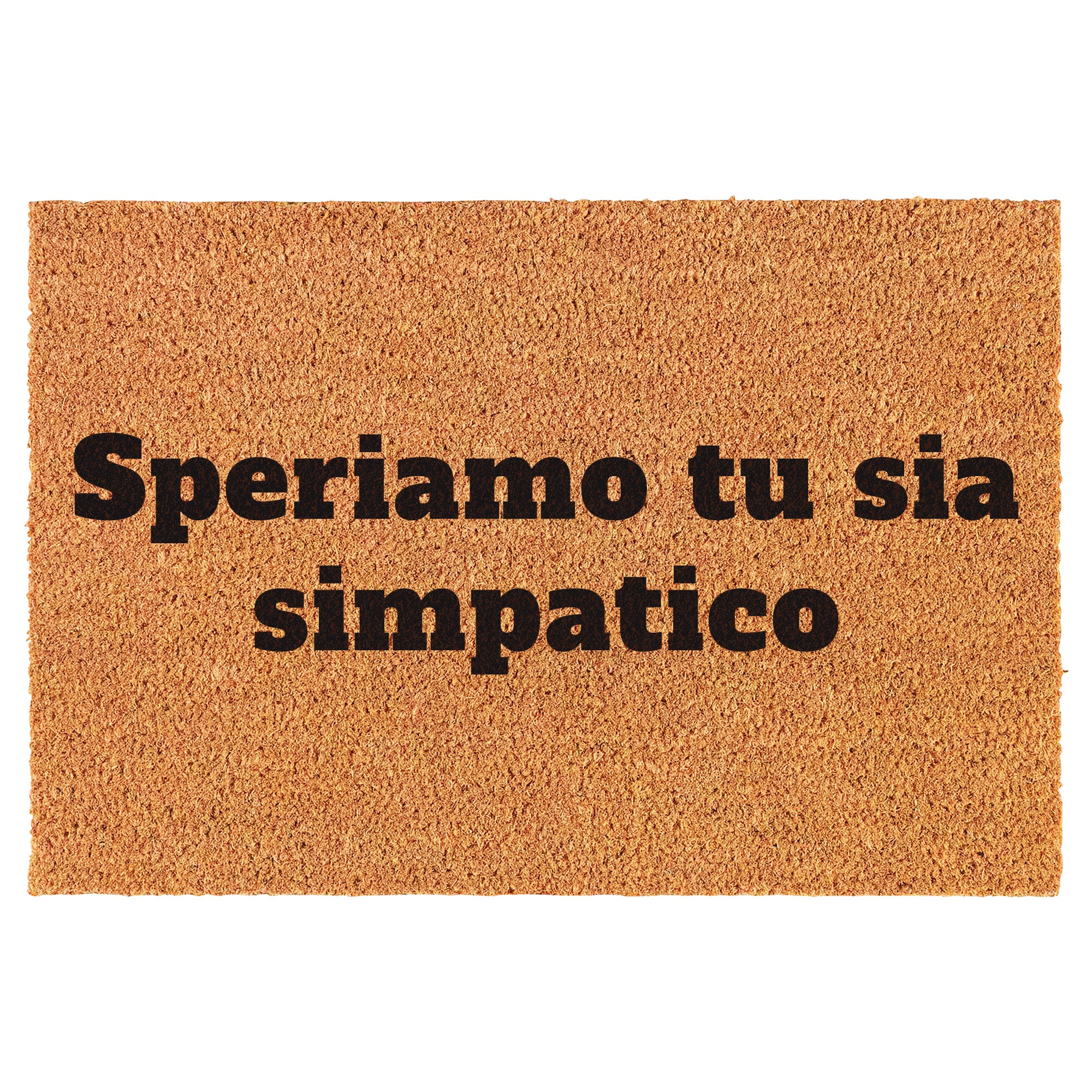Zerbino Divertente - Speriamo tu sia simpatico 40x60cm