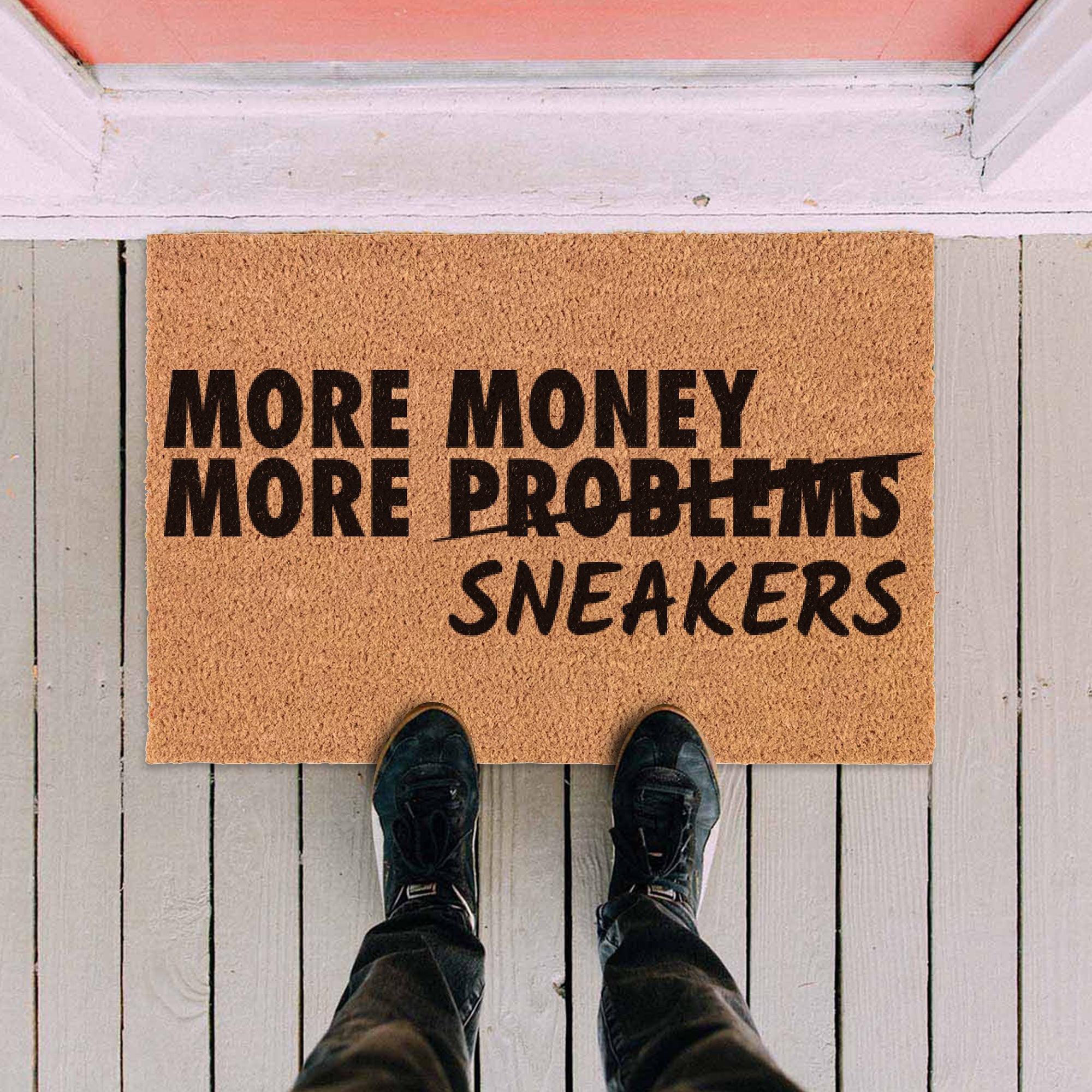 Zerbino Sneakers - MORE MONEY MORE SNEAKERS-40x60cm