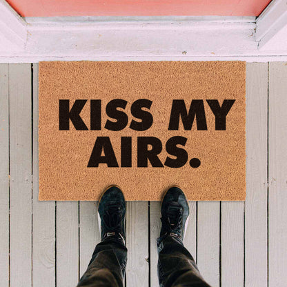 Zerbino Sneakers - KISS MY AIRS, 40x60cm